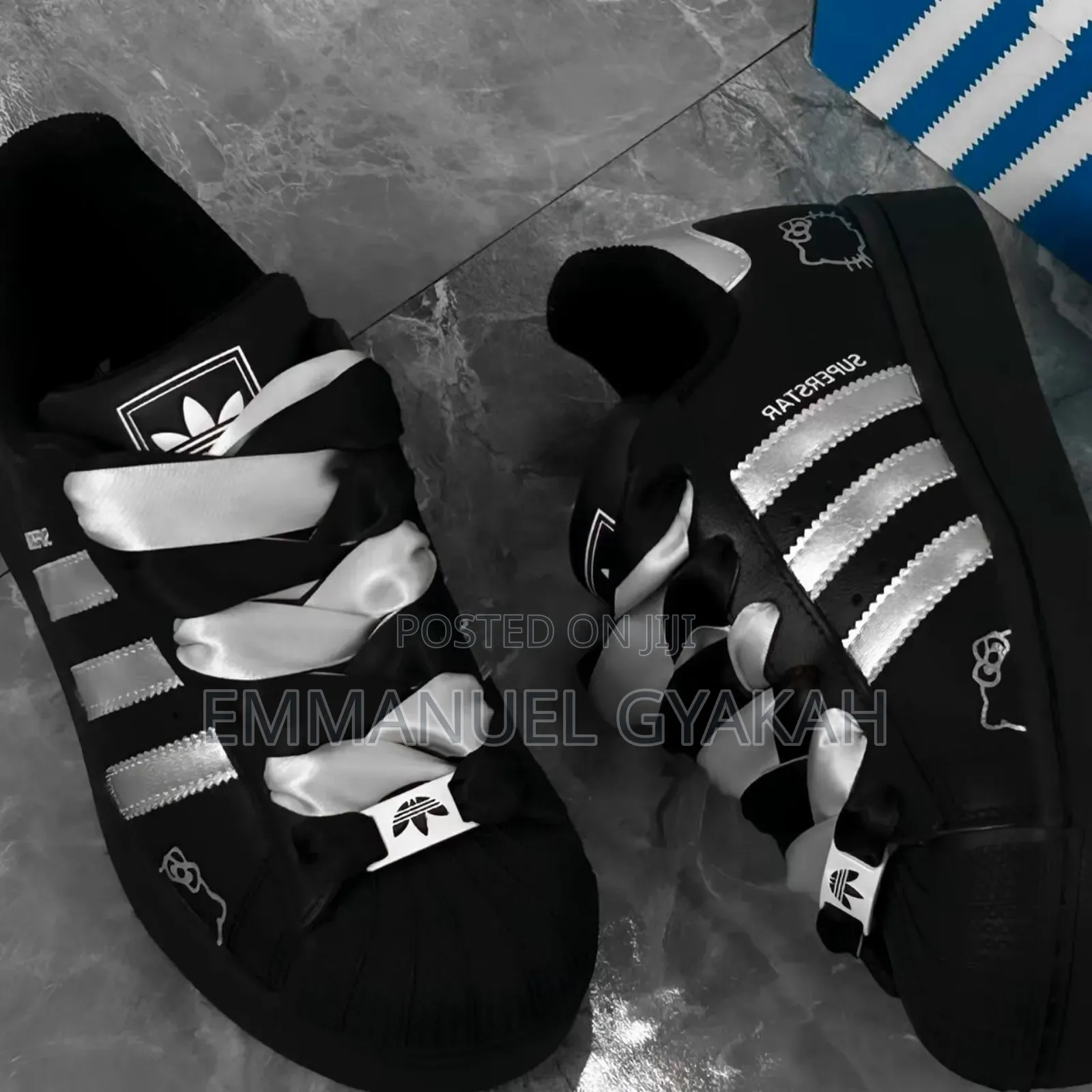 Classic Hellstar & Adidas Sneakers