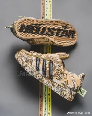 Classic Hellstar & Adidas Sneakers