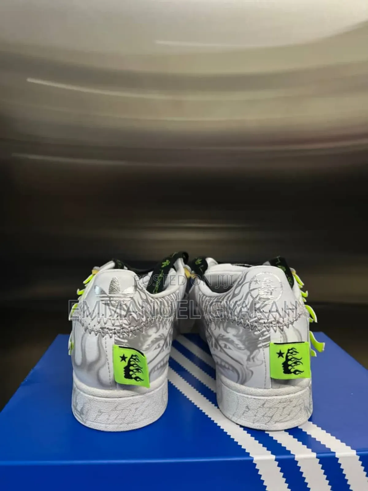 Classic Hellstar & Adidas Sneakers