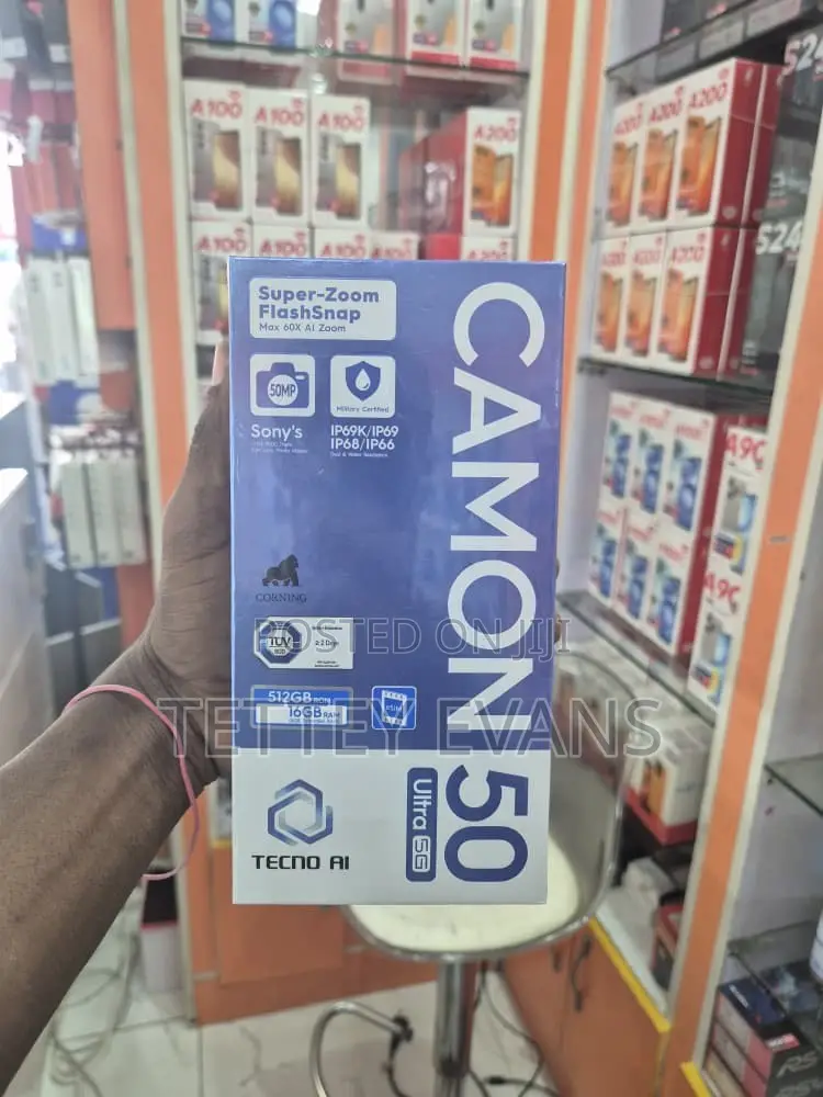 New Tecno Camon 50 Ultra 512 GB Gray