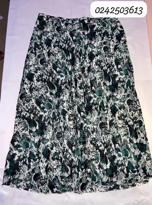 Multicolored Casual Skirt