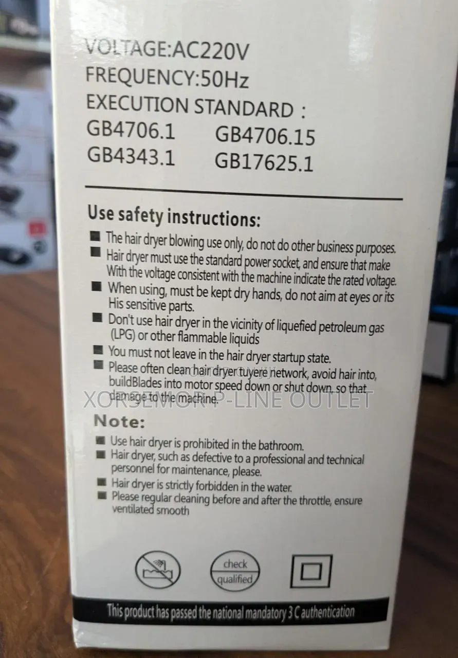 On Teck Professional Hair Dryer