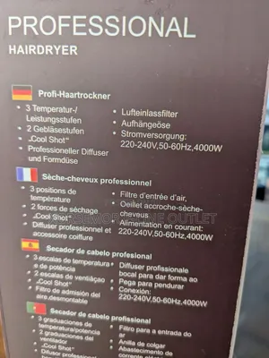 Sonar SN - 1269 Hair Dryer