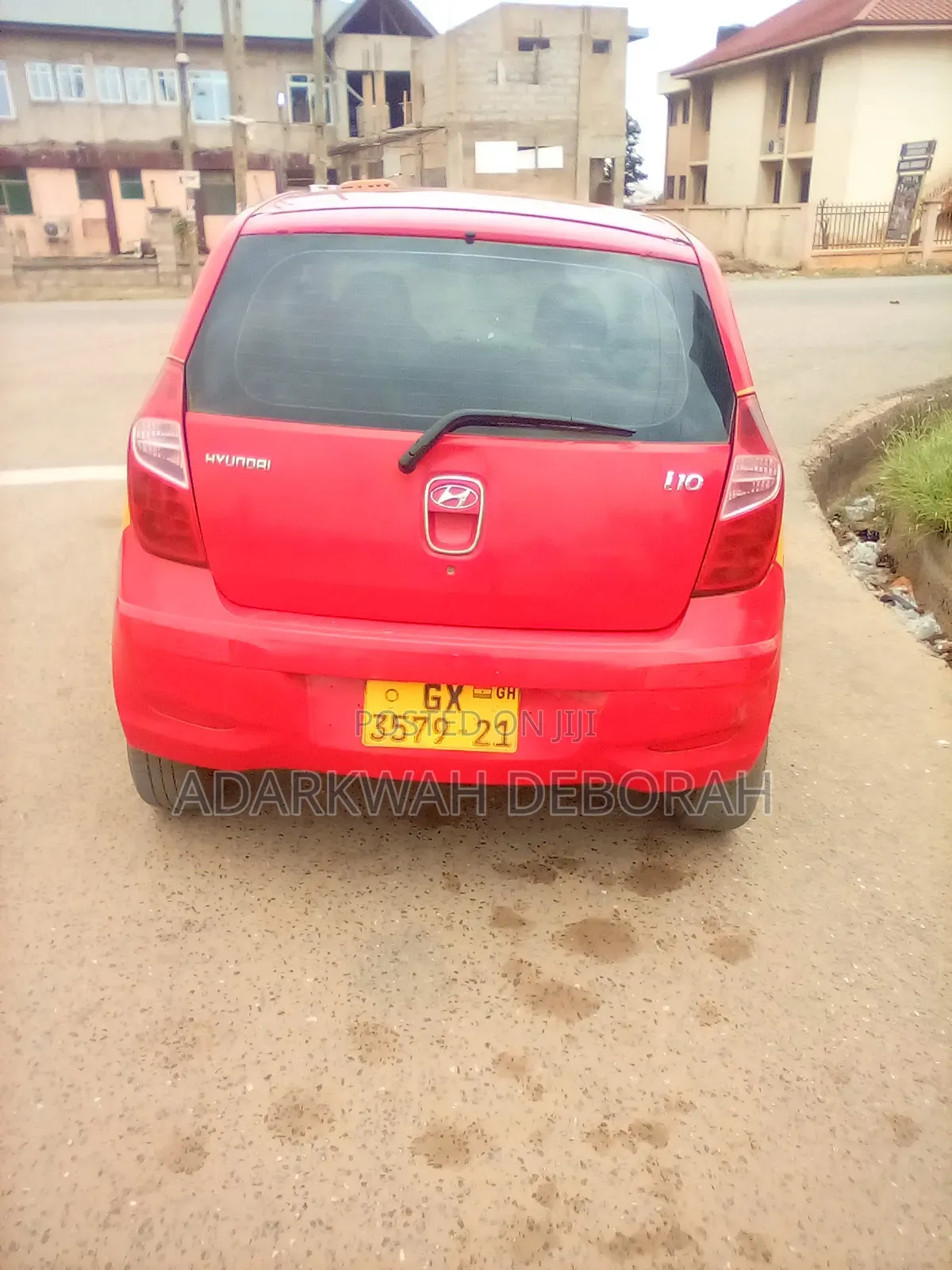 Hyundai I10 2012 Red