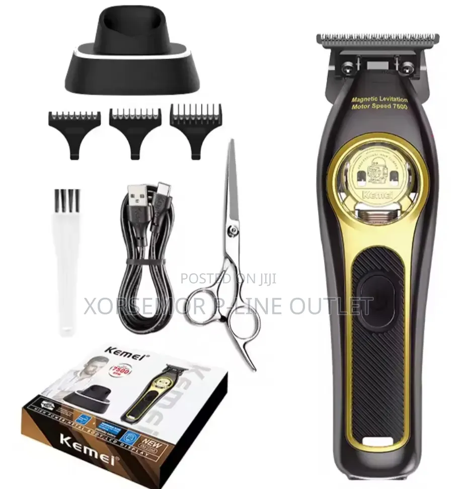 Kemei KM-2268  Hair Trimmer Salon Equipment Cutter Trimmer Electric