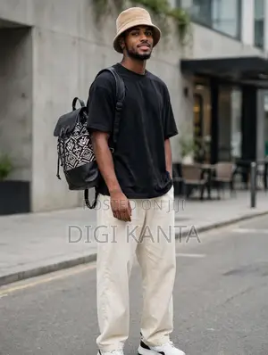 Handmade Crochet Backpack - Unisex Ghana Made
