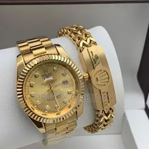 Rolex Watch With Bracelet