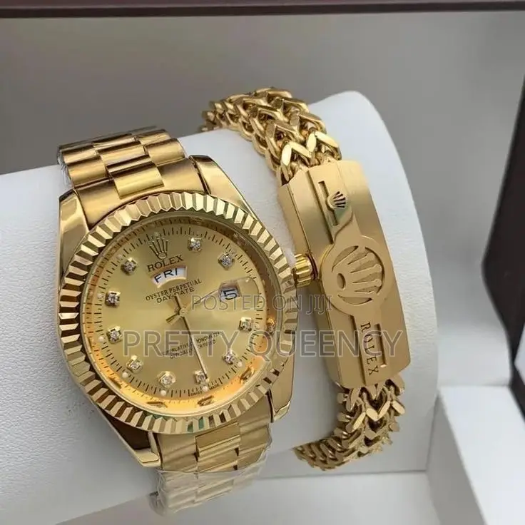 Rolex Watch With Bracelet