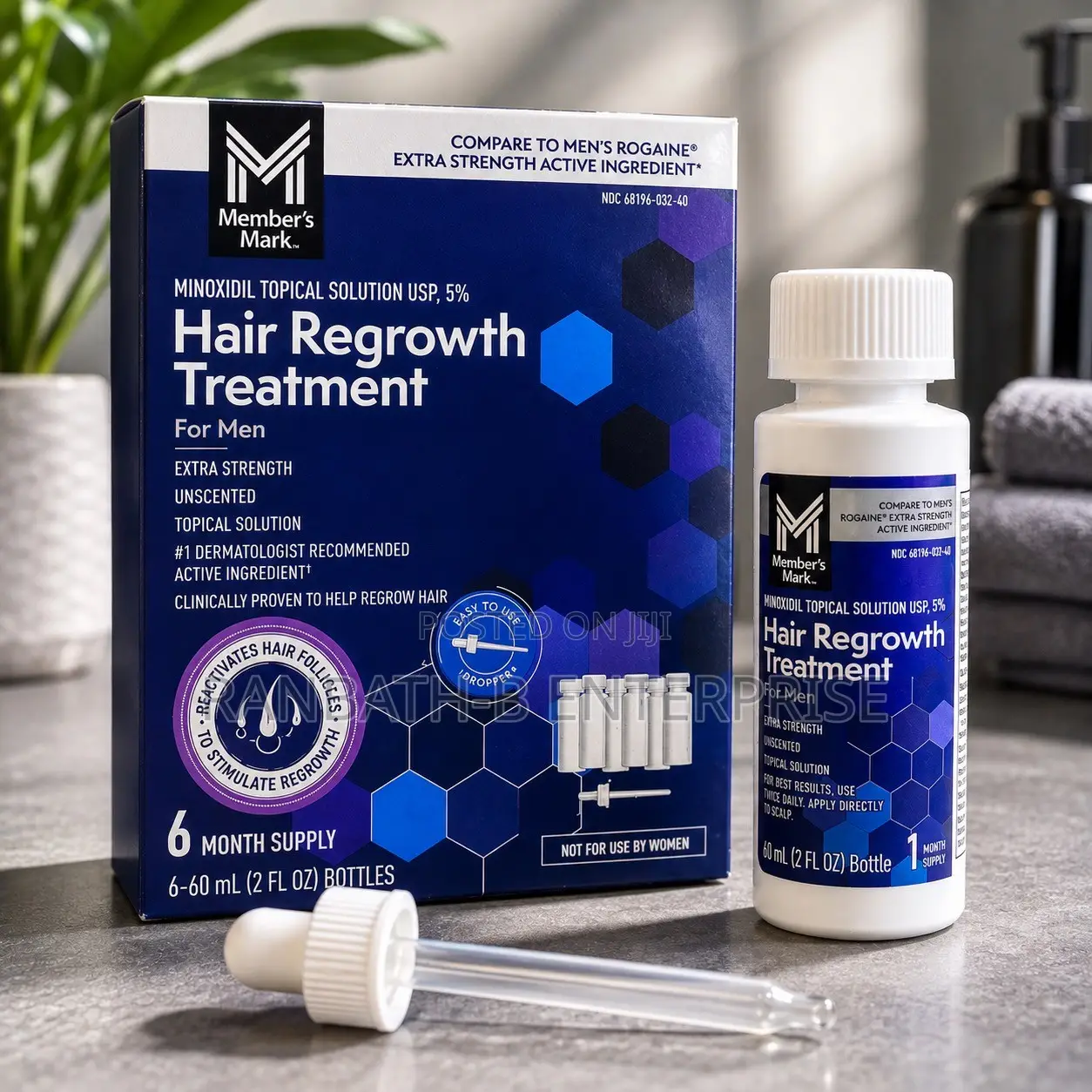 Member’s Mark 5% Minoxidil Hair Regrowth Treatment – Available Now