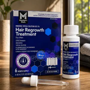 Member’s Mark 5% Minoxidil Hair Regrowth Treatment – 6 Months