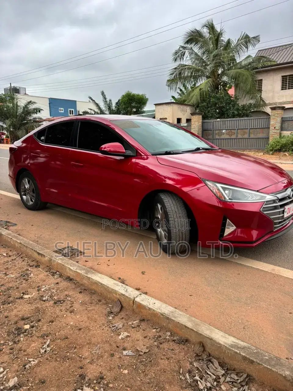 Hyundai Elantra 2019 Red