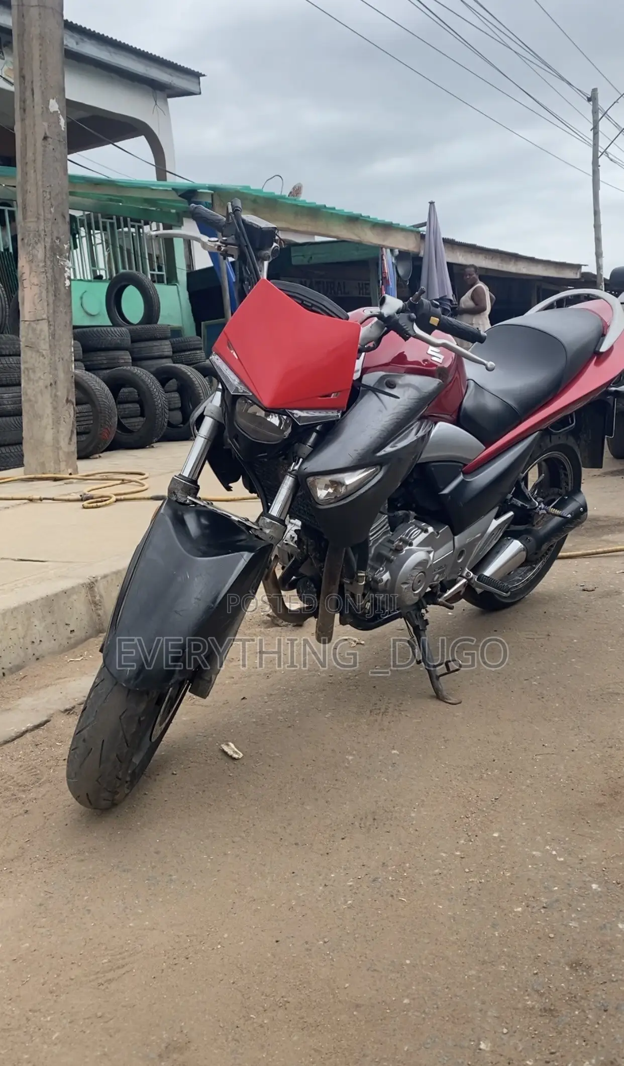 Suzuki Bike 2013 Red