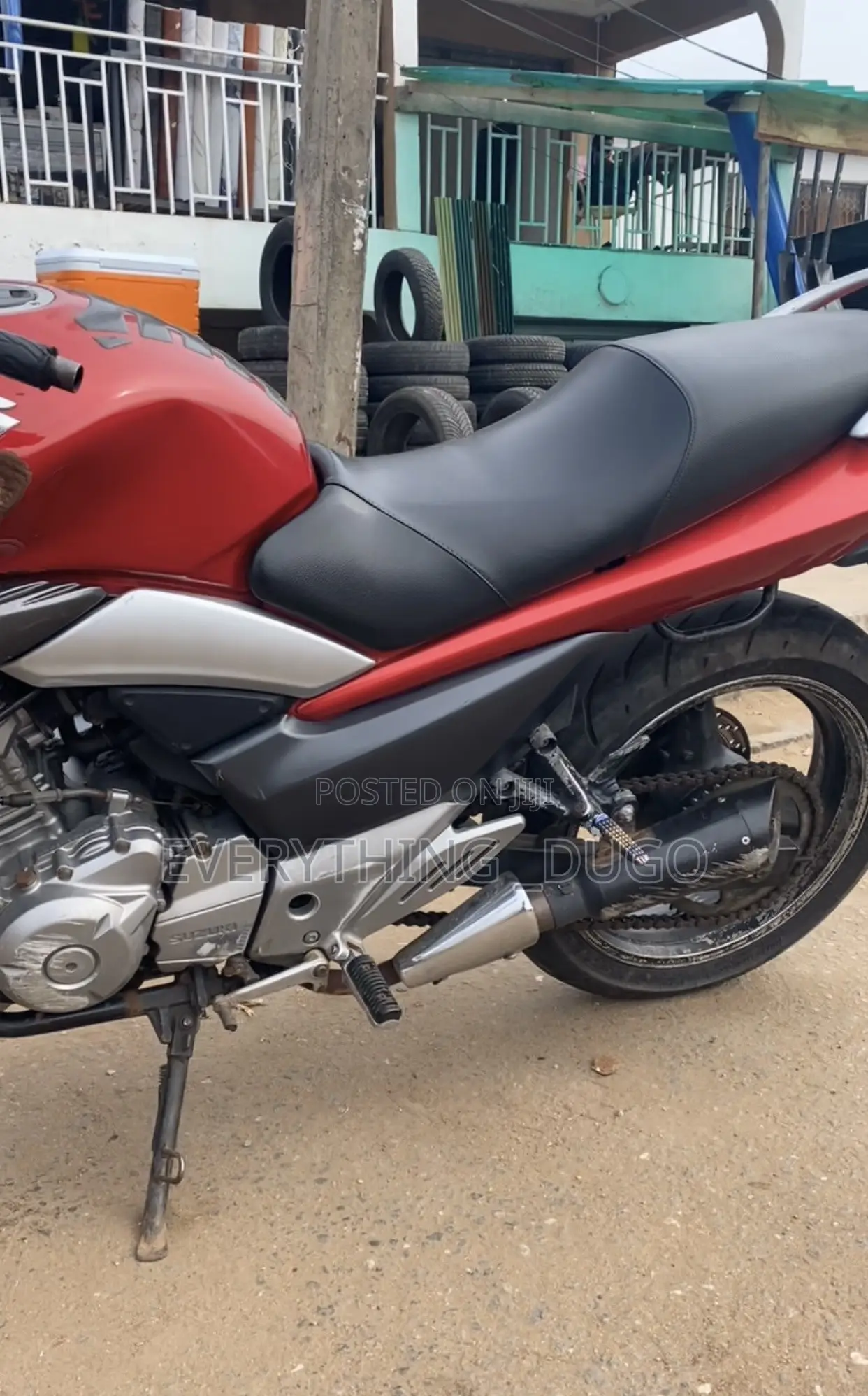 Suzuki Bike 2013 Red
