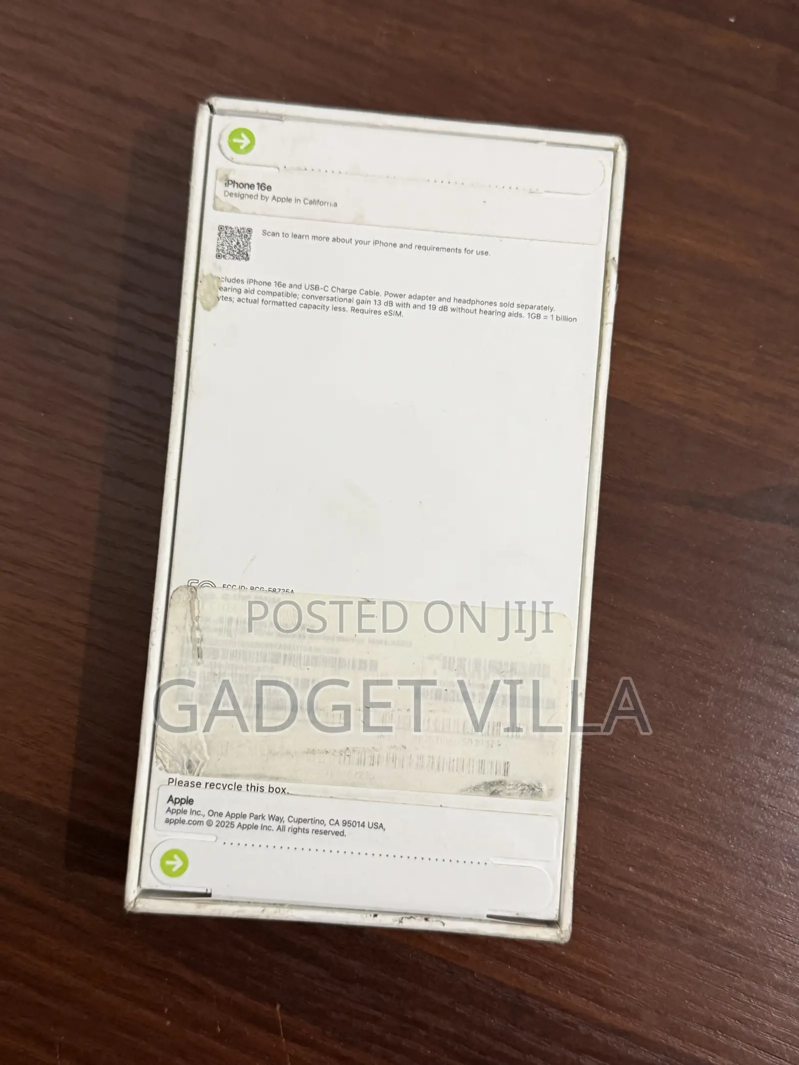 New Apple iPhone 16e 128 GB Black