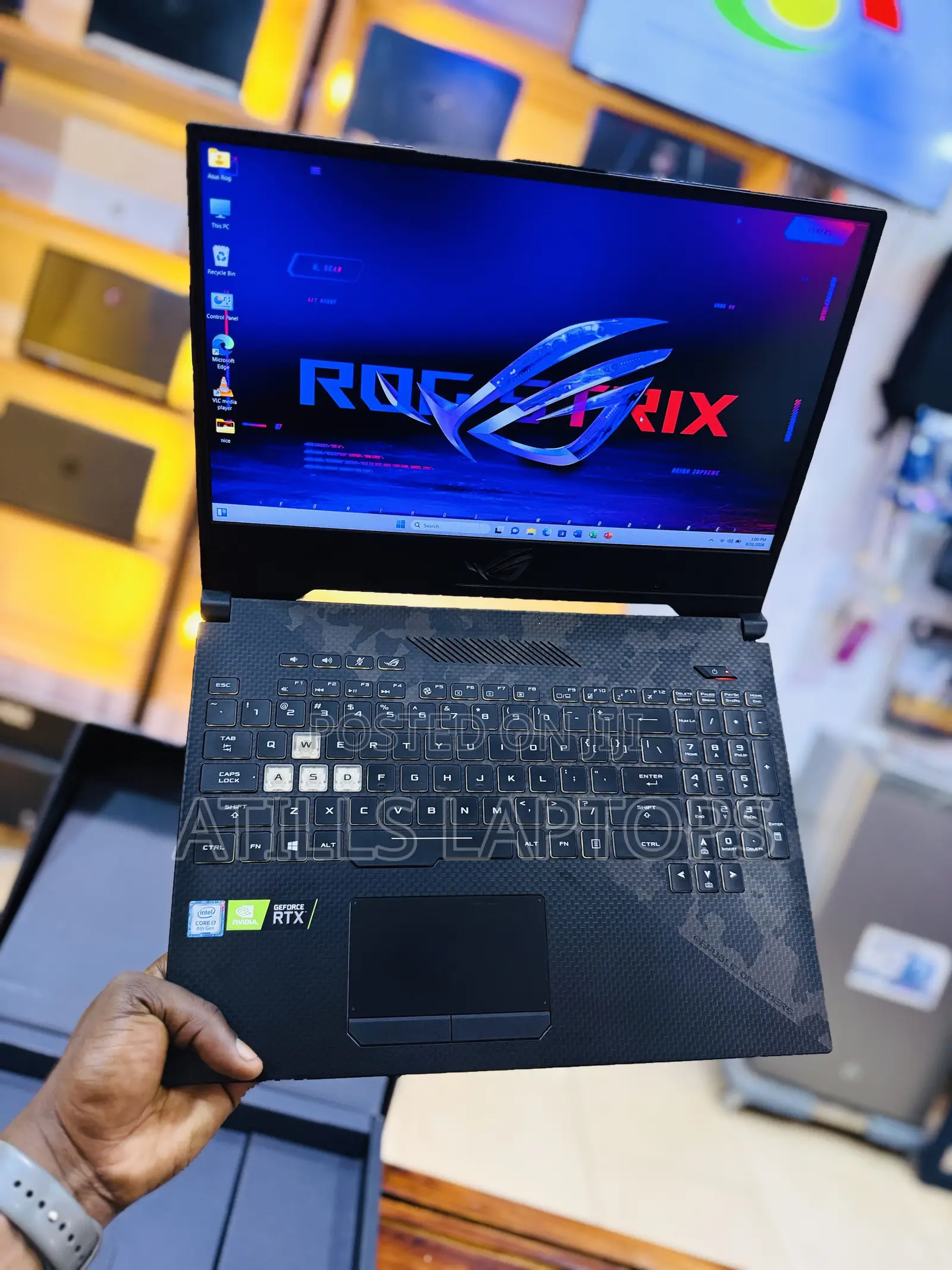 Laptop Asus ROG Strix G15 16GB Intel Core i7 SSD 512GB