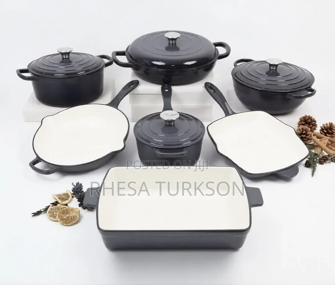 Cast Iron Cookware 11 Set