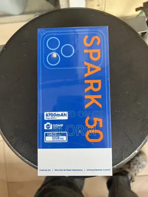 New Tecno Spark 50 128 GB Black