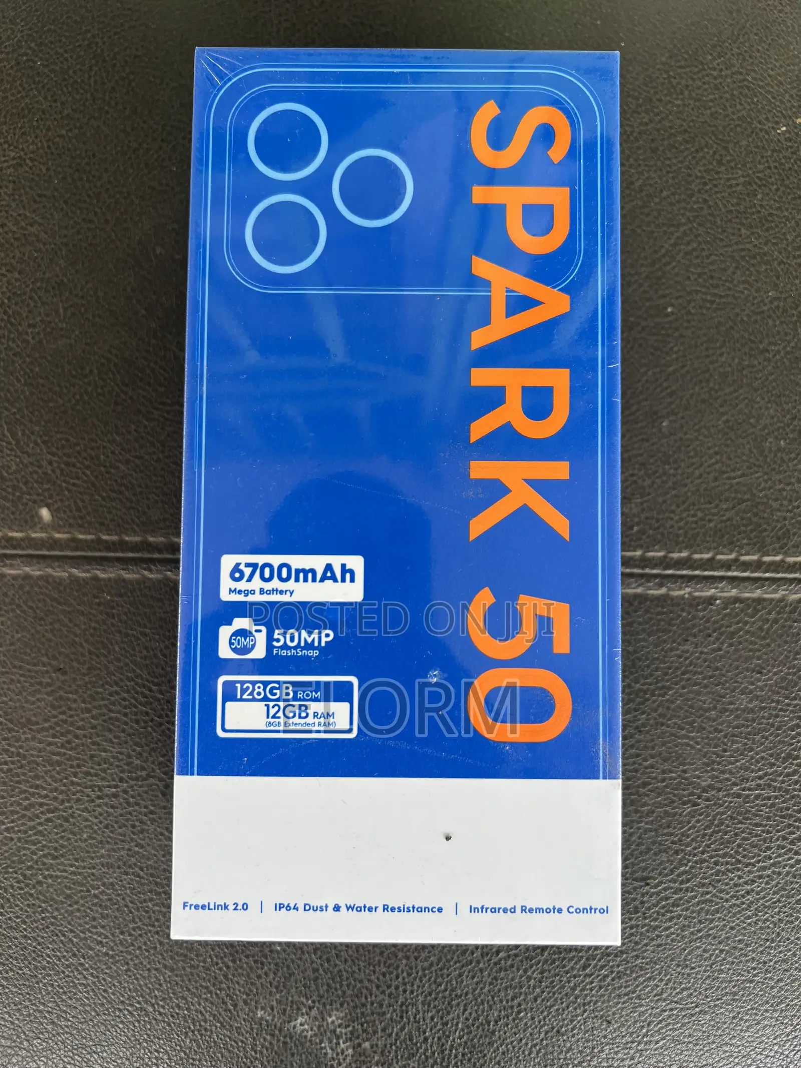New Tecno Spark 50 128 GB Black