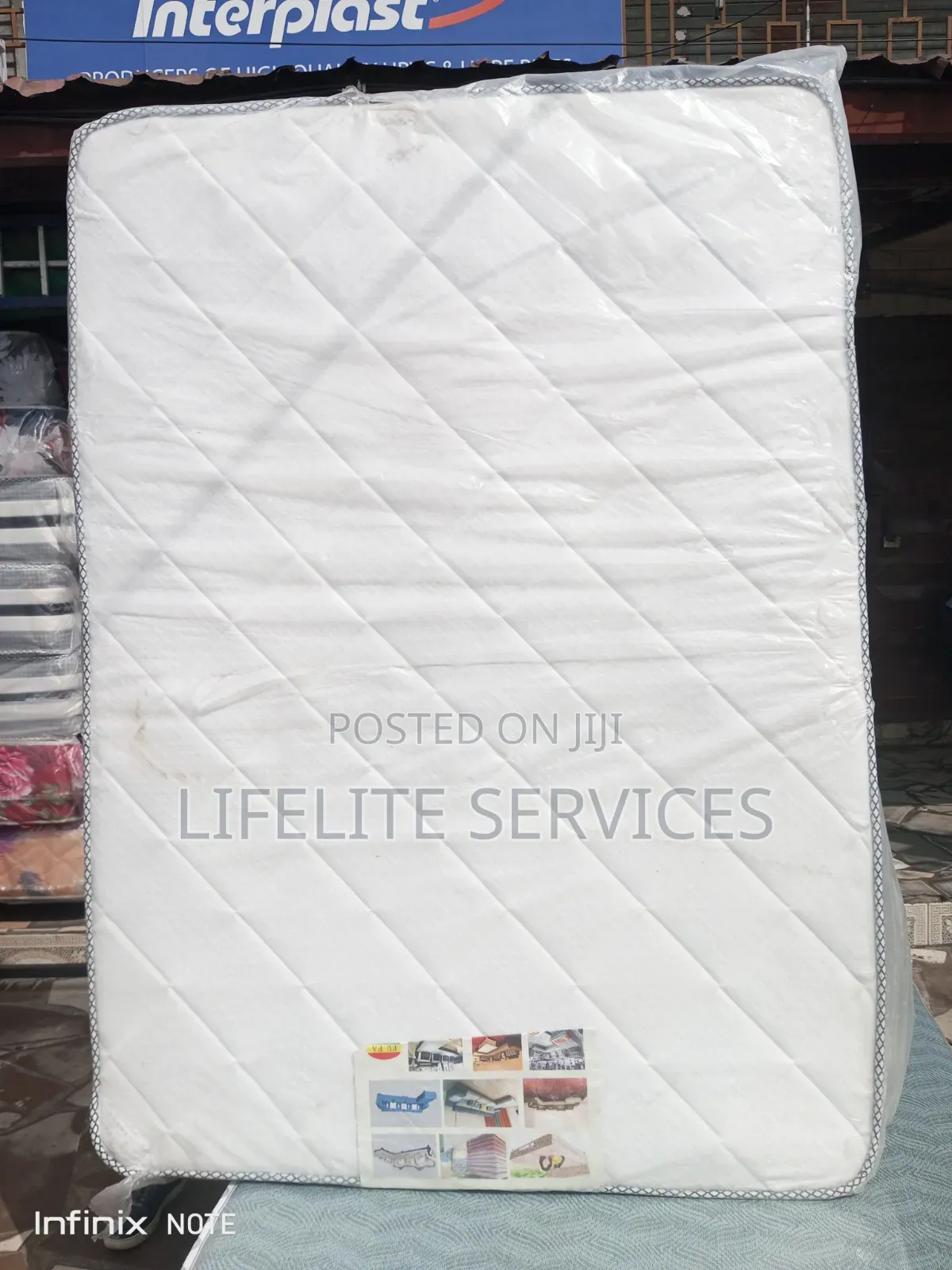Bouncy Mattress 8" Double Size- Enjoy Real Comfort