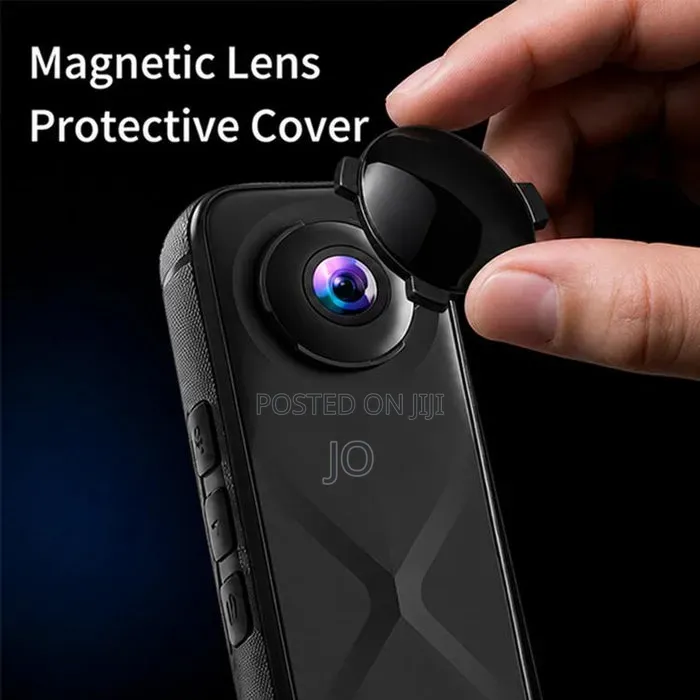 X5 Pro 2.0" Screen 200 Degrees Angle 4K Panoramic Action Camera(Black)
