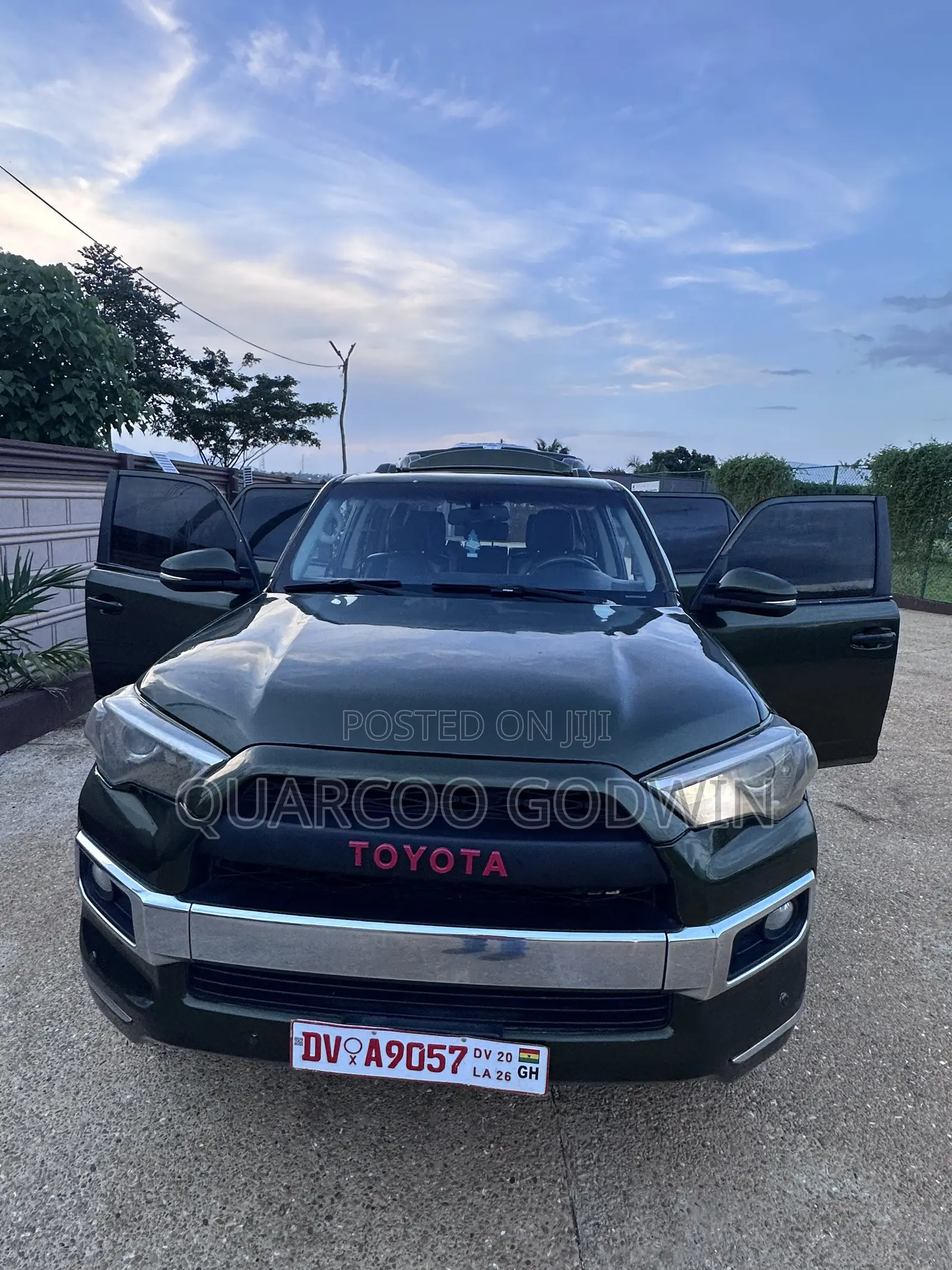 Toyota 4-Runner Limited 4dr 4x4 (4.0L 6cyl 5A) 2016 Green