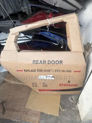 Honda Civic Back Empty Door 2016 2017 2018 2019 2020 2021