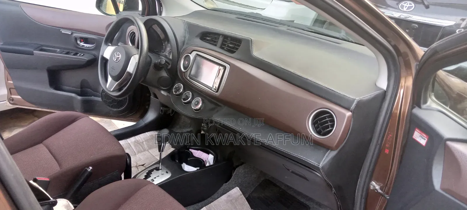 Toyota Vitz 2013 Brown