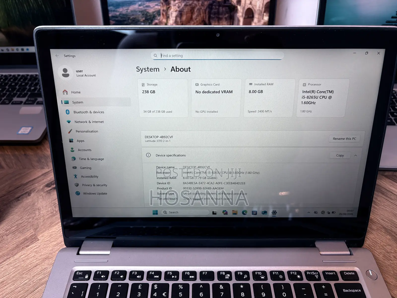Laptop Dell Latitude 3310 2-in-1 8GB Intel Core i5 SSD 256GB
