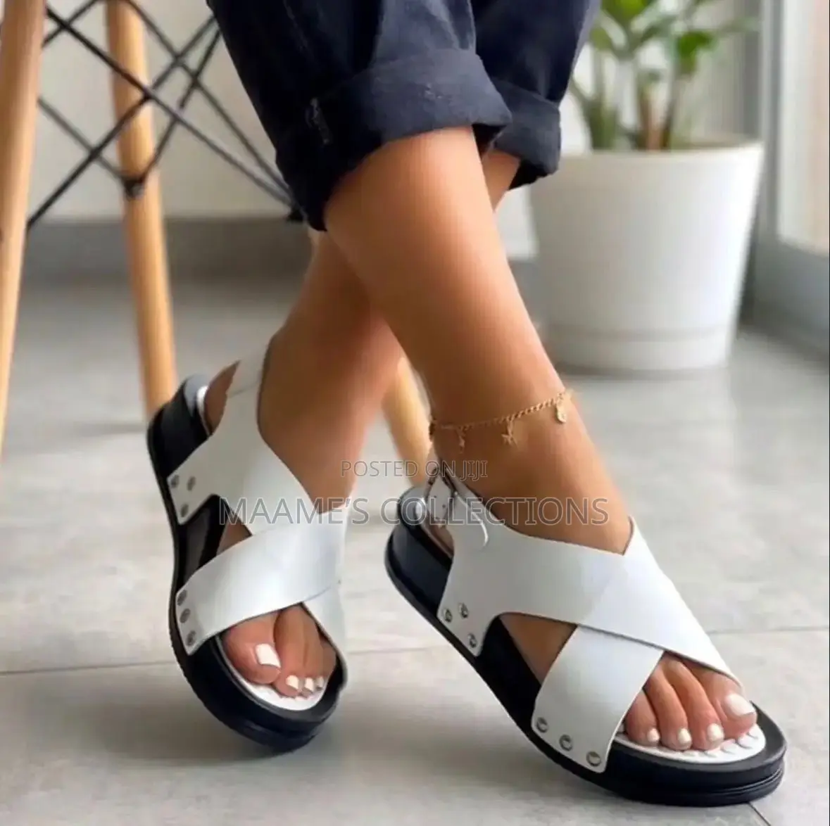 Women’s Cross-Strap Platform Sandals