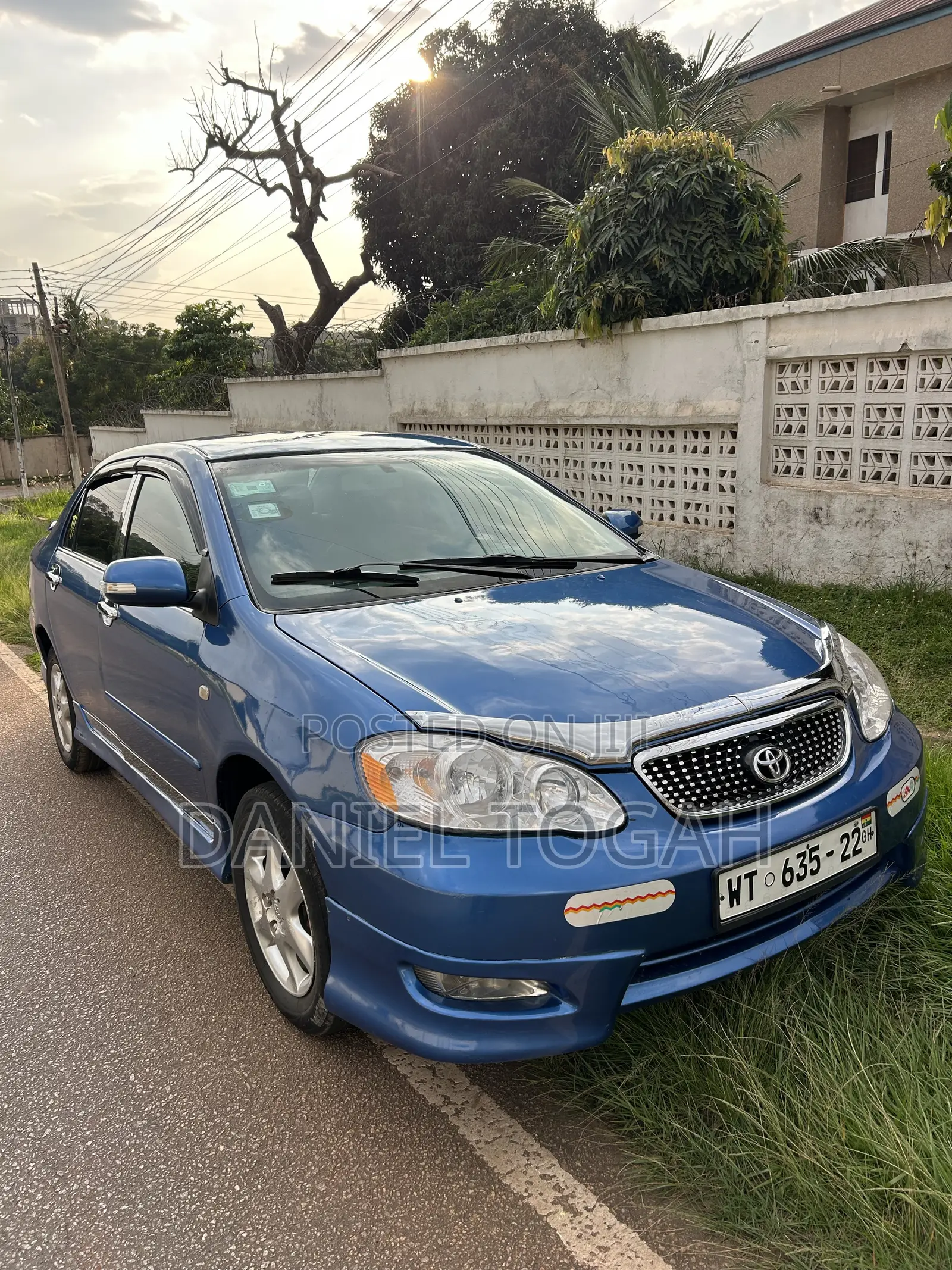 Toyota Corolla 2007 Blue