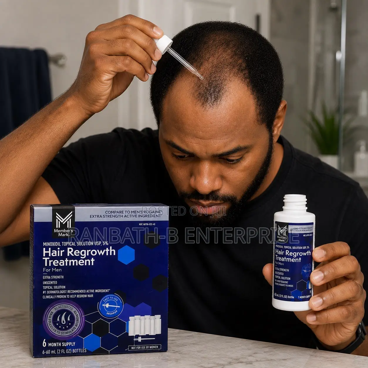 Start Your Hair Journey With Member’s Mark 5% Minoxidil Hair Regrowth