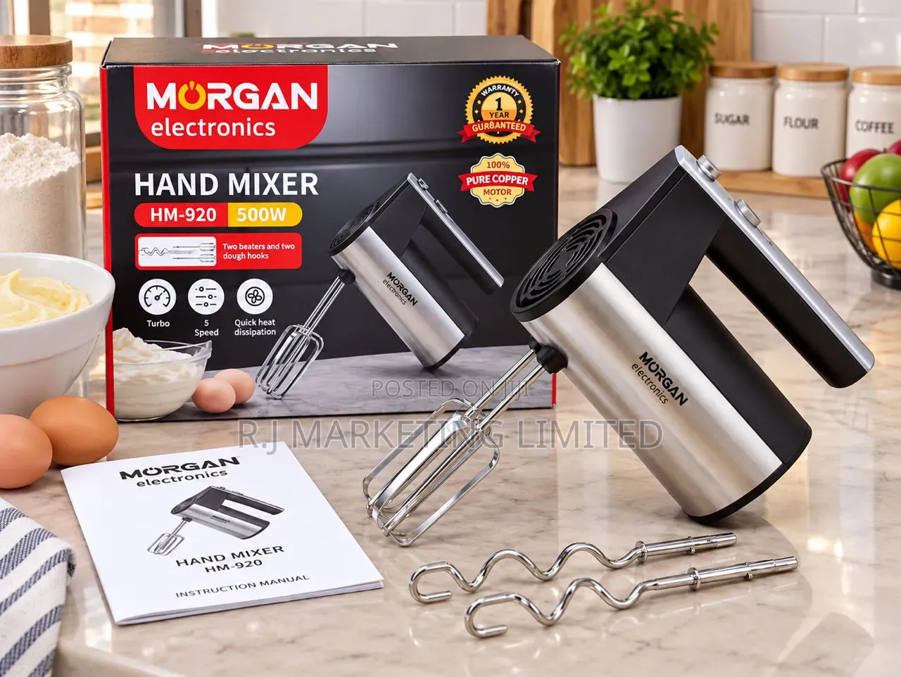 Electric Hand Mixer 500w