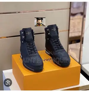 Louis Vuitton Monogram High-Top Sneakers
