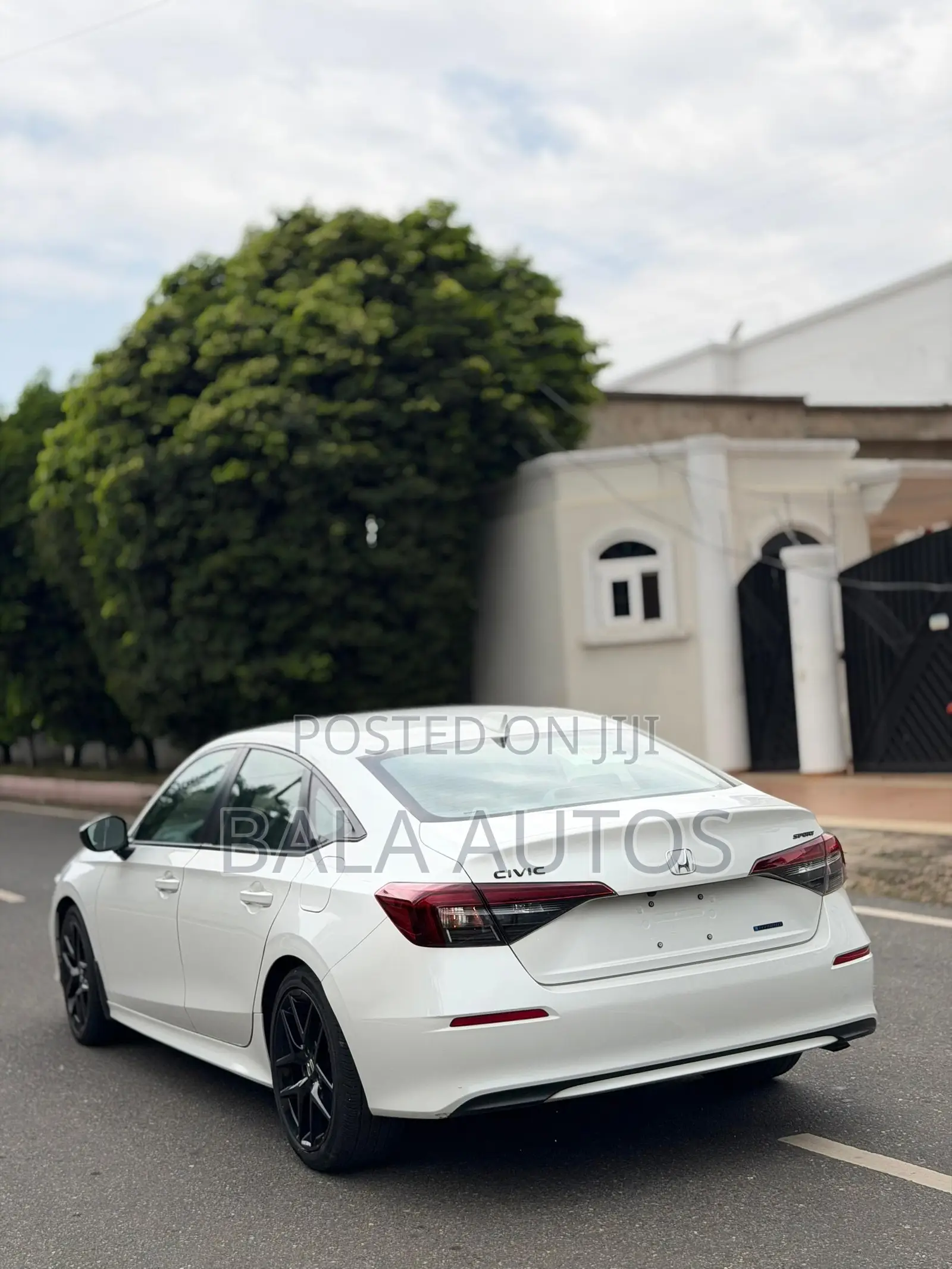 Honda Civic Sport Hybrid Hatchback 2026 White