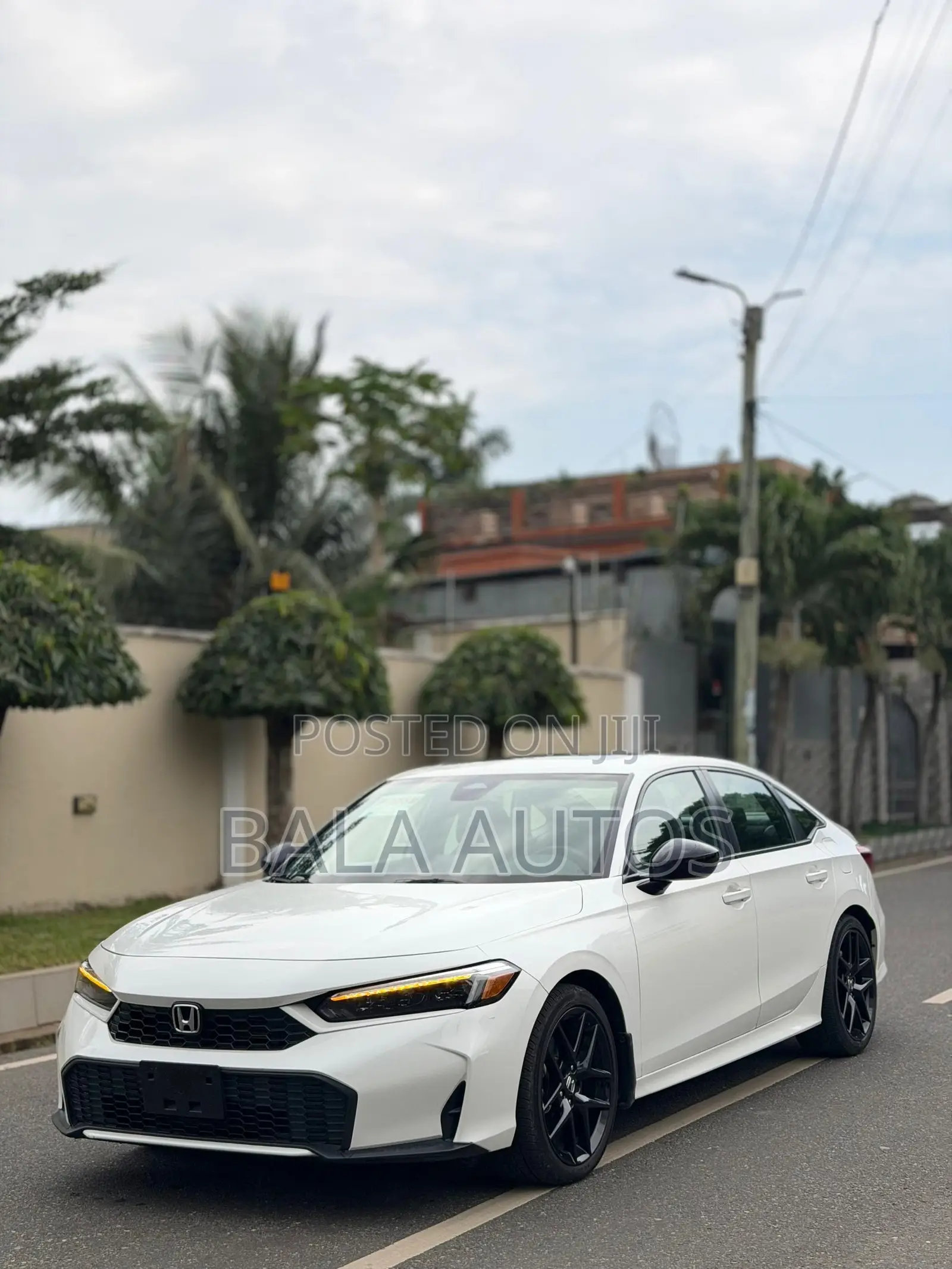 Honda Civic Sport Hybrid Hatchback 2026 White
