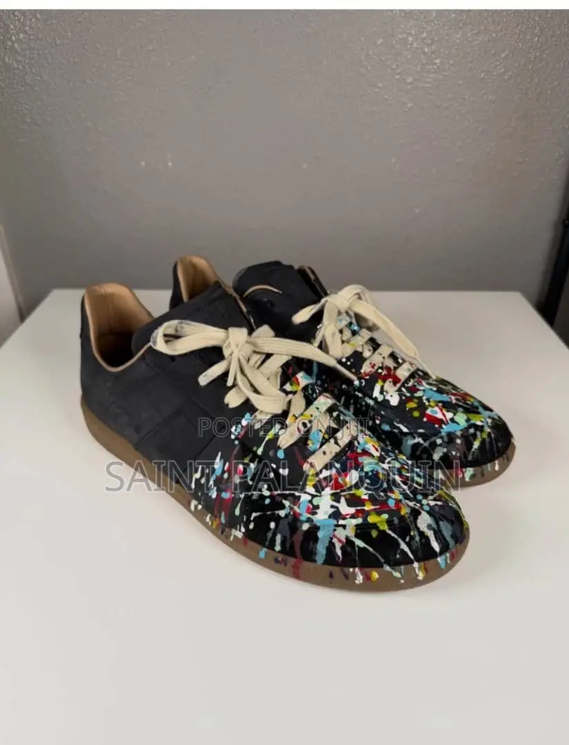 Maison Margiela Paint Splatter Sneakers