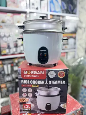 Morgan 2.2L Rice Cooker With Glass Cover