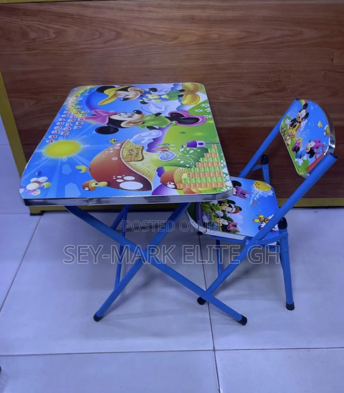 Foldable Kids Study Table & Chair
