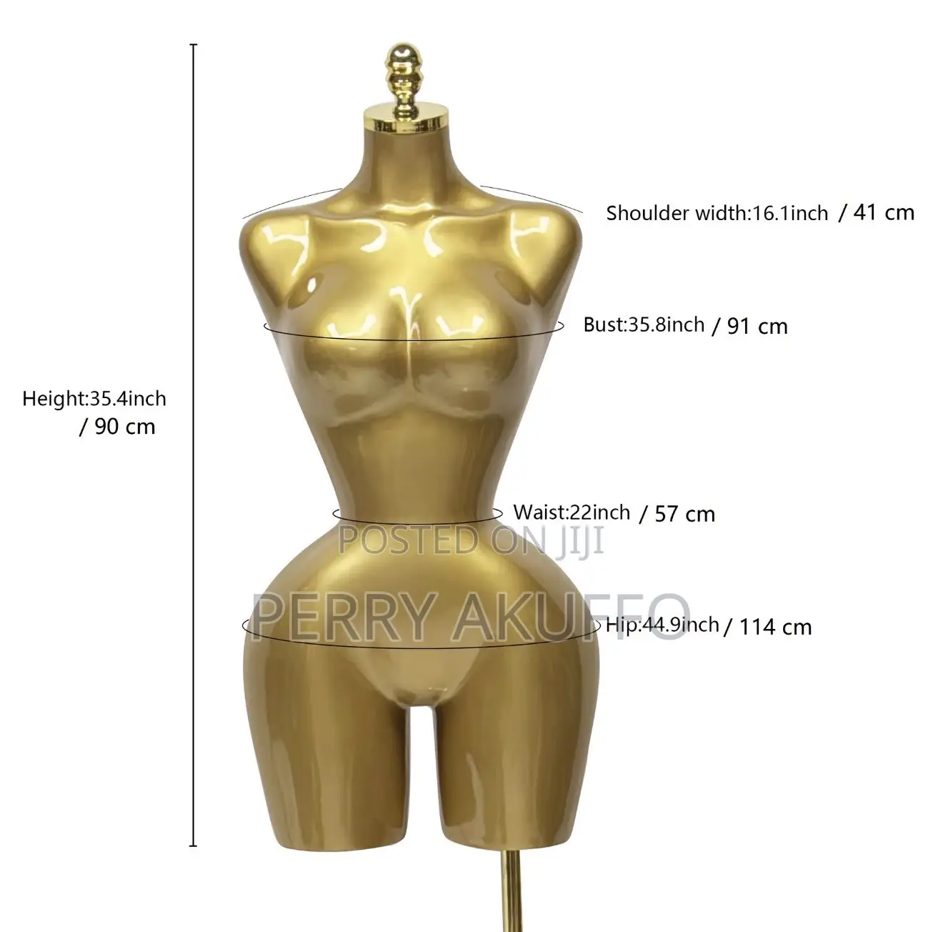 Premium Female BBL Mannequin