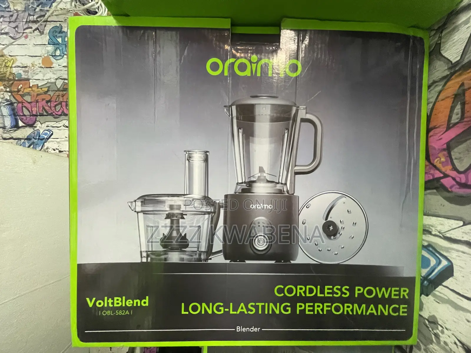 Oraimo VoltBlend 3-in-1 11.1V High Power Multifunctional Blender
