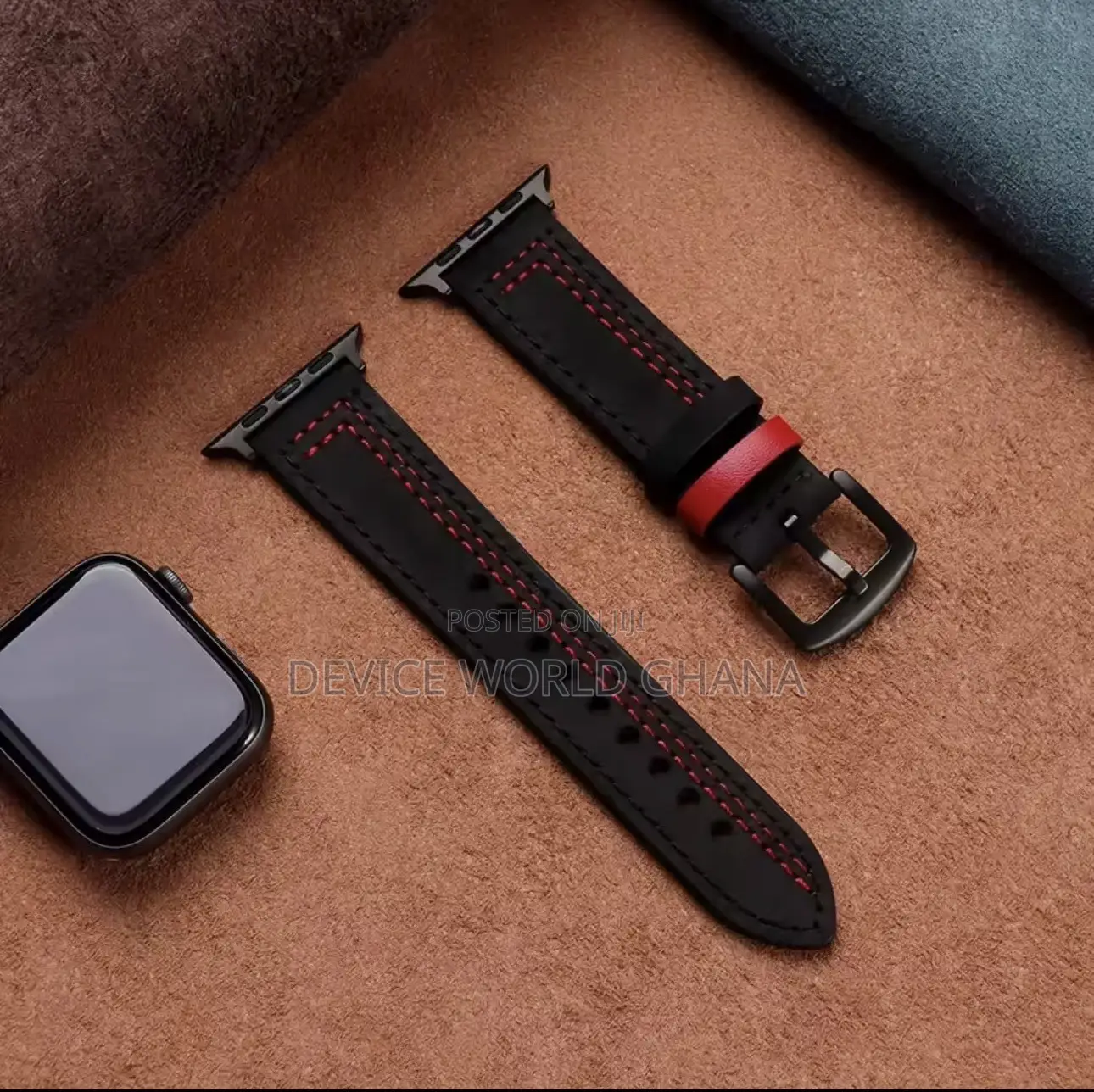 Warrior Leather Strap/Band for Apple Watches. Series 1-11 All Models