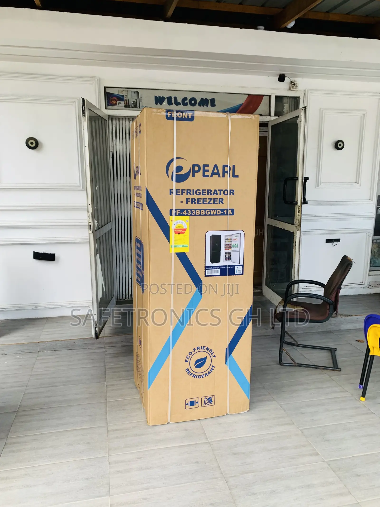 Choose New Pearl 2door Fridge Pf-433bbgwd-1a