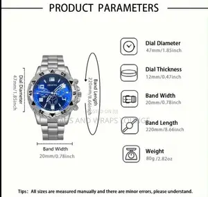 Men’s Wrist Watch-Silver