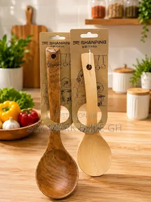 2pcs Bamboo /Wooden Laddle Set