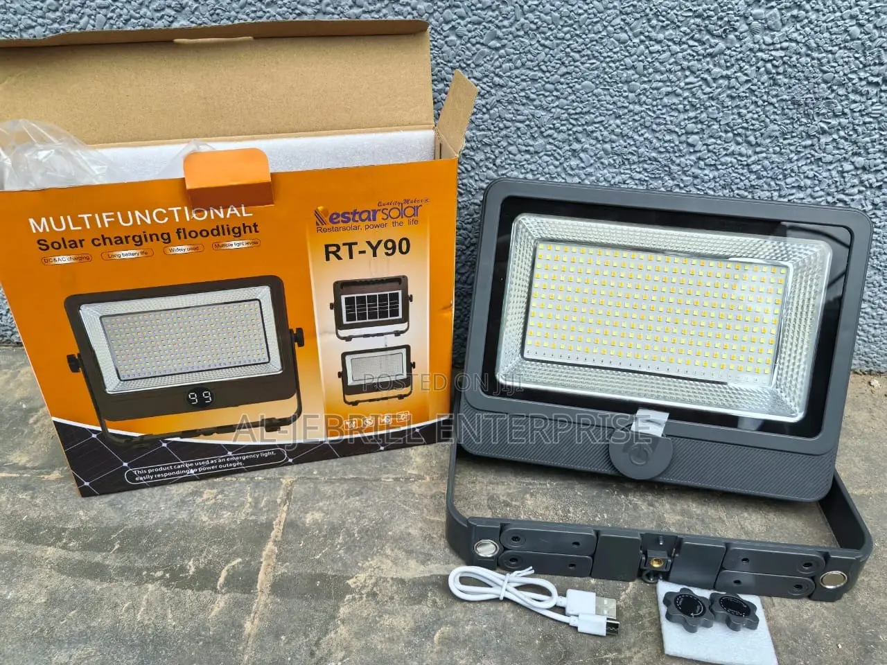 Portable Solar Floodight - 90w
