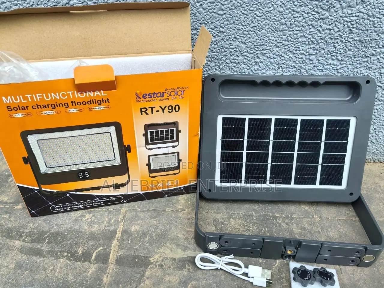 Portable Solar Floodight - 90w