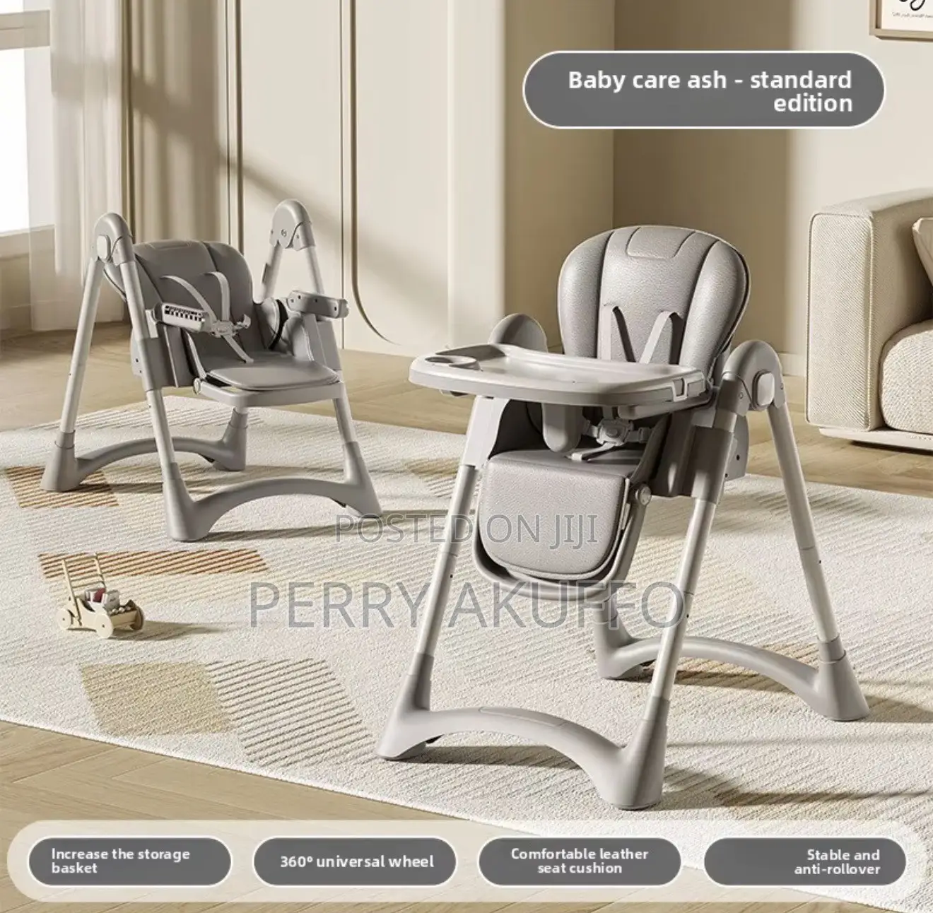 Baby/Toddler Multifunctional High Feeding Chair