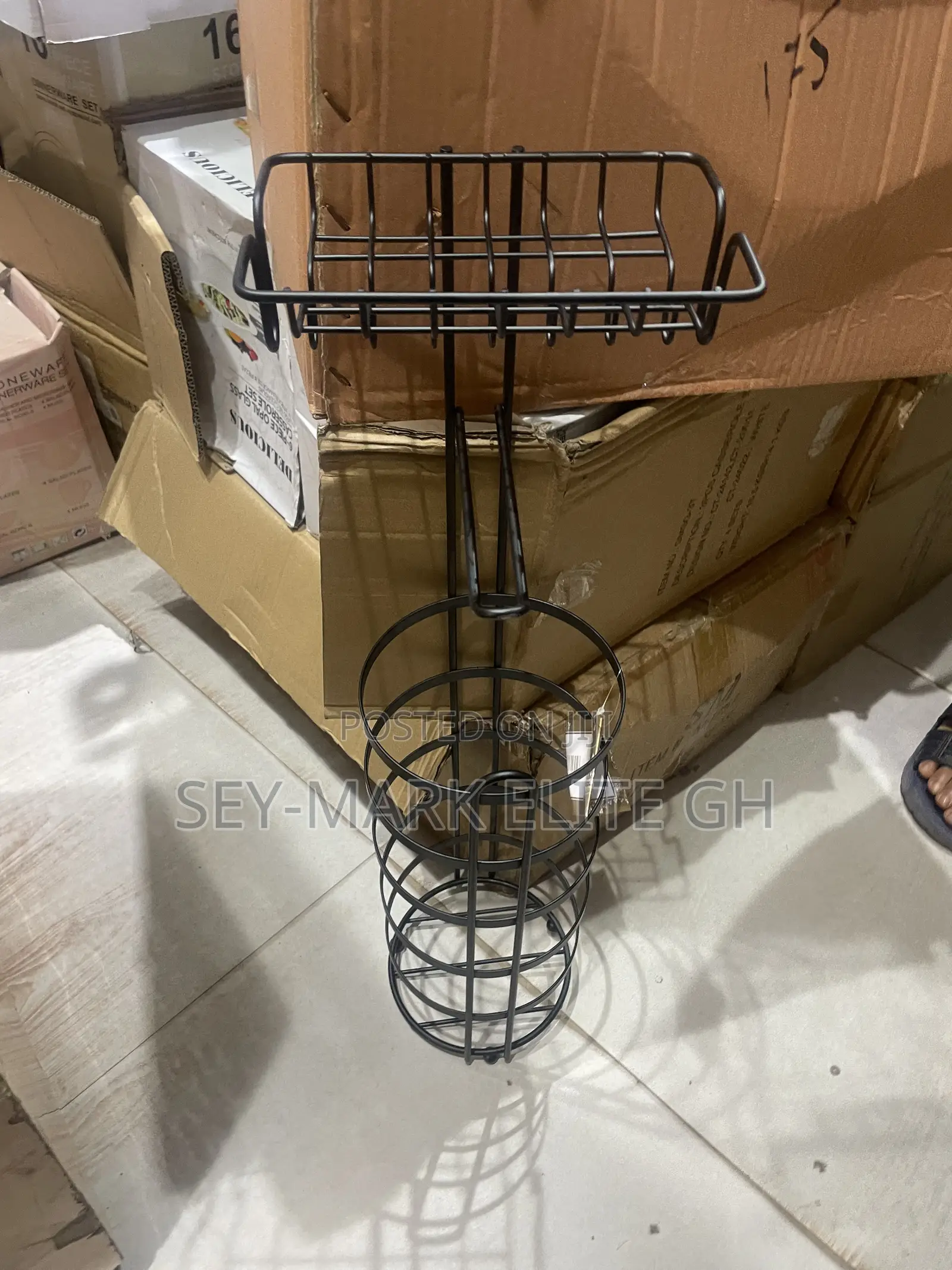 Metallic Toilet Roll Holder