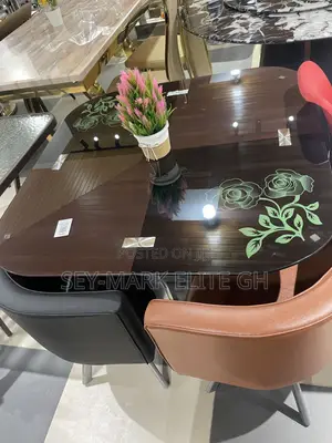 Stylish Glass Dinning Table Set(4 Seater)