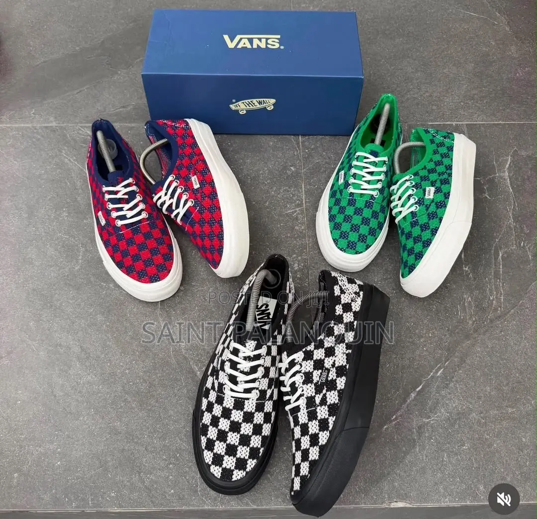 Vans Premium Authentic 44 Engineered Knit "Punk Check" / "Punk Knit